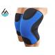 9mm Thickness Black Compression Neoprene Knee Sleeve Customized Size For Best Squats