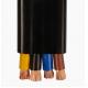 BS EN 50214 H05VVH6-F PVC Insulated Cable Flat 4 Core Copper Conductor