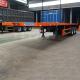 TITAN 3 axle flatbed container trailer/ 40ft flatbed trailer for sale