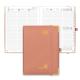 2023-2023 Academic Planner Pink Vertical Page Layout With Quick Serach Functions