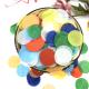 Round Tissue Paper Confetti Wedding Party Poppers Streamers Confetti Streamer Throwers