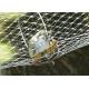 Ferruled Rope Zoo Wire Mesh , Stainless Steel Flexible Wire Mesh Netting