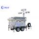 Emergency Rescue Mobile Security Camera Trailer 8x200w Solar Panels