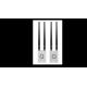 V21 Video&Data&RC link supports three frequency bands and can transmit 15km Ground-to-Air with a bulit-in web page