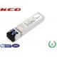 Electrical Lc Single Fiber SFP Module 40KM 1310nm Duplex Port