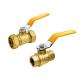 Customized Brass Ball Gas Valve With Male Connection And SAI Certification Plumbing Materials Control Gas 1/2-2