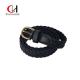 Cowhide Or PU Woven Braided Leather Belt With Soft Waist Anti Wear