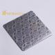 2438MM Length Embossed Stainless Steel Sheet Customize Polygon Pattern