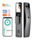 Glomarket 3d Face Recognition Smart Door Lock Tuya Real Time Video Intercom Wifi Intelligent Door Lock With Palm Print
