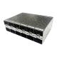 2x6 SFP+ Cage & Connector With EMI Spring Finger and Light Pipe