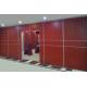 Artistic Fire Resistant Movable Sliding Partition Walls For Banquet Hall