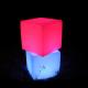 Remote Control Outdoor LED Cube Light With Rechargeable 4400mah Battery