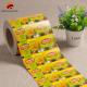 Colorful Gravure Printed Flexible Packaging Rollstock Recyclable Freezer Friendly