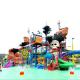 Safety Outdoor Pirate Ship Playground For Family  Environmental Friendly