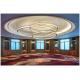 High-End Places Large Round Gold Chandelier Customized Lighting Solutions