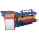 CE 860 Metal Roof Roll Forming Machine Hydraulic Profile Cutting