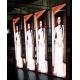 Durable Led Mirror Outdoor Poster Display Supports Internet , 100000 Hrs Lifetime