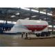 Customized 24m3 Tandem Axle Utility Trailer Cement Powder Trailer For Cement