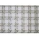 Crimped Architectural Woven Wire Mesh SS 3.3mm For Cabinetry