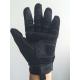 Tactical Gloves With Cowhide Palm Surface Black Leather  2xl