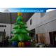 Customized Giant Inflatable Christmas Tree Yard Decoration , Inflatable Tree With Ornaments