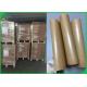 300g + 15g PE Greaseproof Kraft Liner Brown Color With 31inch 59inch  Wide