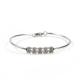 Stainless Steel Gold Plated Silver Plated Bracelet for Wedding Fashion