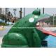 Frog Shaped Water Pool Slides , Aqua Park Fiberglass Slide Water Play Games for Water park