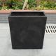 Frost Resistant Round Shape Fiber Clay Planter For Hotel