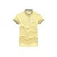 Summer Short Sleeve Cotton Polo Shirts , 4 - Button Placket Boys' Polo Shirt