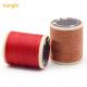 70m High Tension Polyester Thread for Leather Sewing 0.6mm Yarn Count Cored Sewing Thread