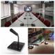 High Fidelity Sound Cat5 Cable Connect Audio Conference Microphone ABS Material