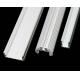 6063 - T5 Construction Aluminum Profile Extrusion Channel With PVDF / Powder Coating