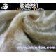 Anti-slip plastic dot on shine yarn knit fabric velboa for sofa upholstery polyester