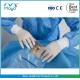 Surgical Eye Drape with Fluid Collection Pouches surgical sheets ophthalmic drape