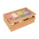 High quality Bamboo Storage Box for coffee or Tea Box with Lid