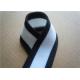Custom Logo Woven Jacquard Ribbon Spandex Gray for Home Textiles