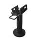 Adjustable Payment POS Terminal Stand Black Rotation Bracket For Retail Store