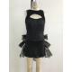 Black Girls Dancewear Pattern Performance Clothing Na Certification