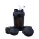 2020 New Style Three Layers Gym Bottle Blender Water Bottle  Loop Top BPA Free Plastic Shaker Water Bottle