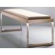 Durable Hotel Lobby Furniture 1200*400*450mm Stylish Indoor Benches