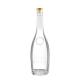 Empty Liquor Glass Bottle with Cork Collar Material Aluminum Plastic PP 375ml 700ml 750ml