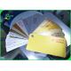 Recycled Pulp Type Ivory Board Paper Metallized Film Surface Material