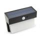 400LM Human Sensor Solar Panel Wall Light Gate Door Lamp