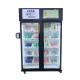 For European market smart fridge vending machine to sell snack drink with card reader
