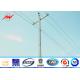 Customized 110KV Polygonal Steel Tubular Pole Street Lamp Highway Lighting Pole