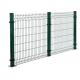 1.5m High Welded Mesh Fencing Heavy Gauge 3d Galvanized Steel