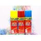 Eco Friendly Party Silly String Spray Florescent Colors For Festival Decoration