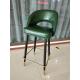 Luxury 150kg Bearing Capacity 105cm Wrought Iron Bar Chair