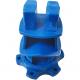 BluE HDPE Screw Tight Round Post Insulator with UV inhibitors for Electric Fencing System